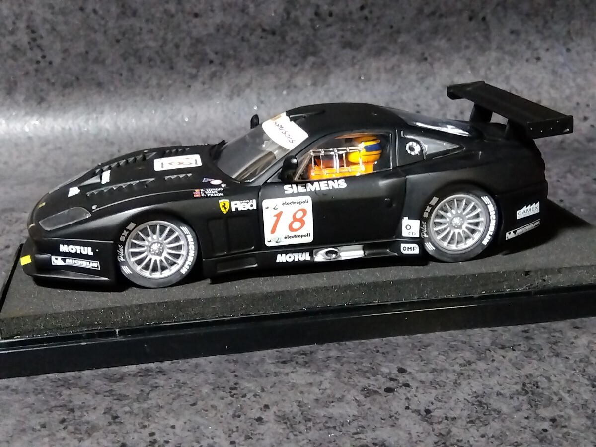 スロットカー 1/32 カレラ フェラーリ 575GTC JMBレーシング 2004年 FIA GT選手権 参戦車仕様 (未走行品)_画像7