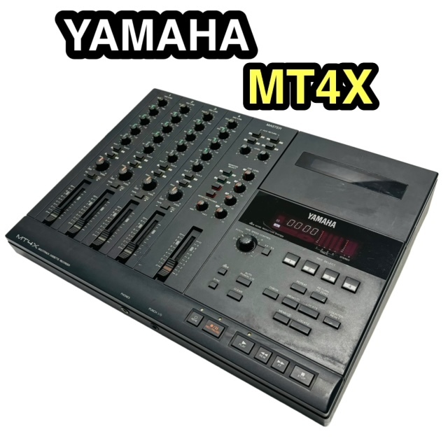 ★YAMAHA ヤマハ マルチトラックレコーダー MT4X MTR MULTITRACK RECORDER カセットレコーダー オーディオ機器 音響機器☆の画像1