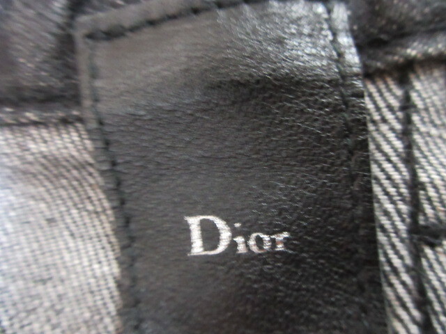 ディオールオム Dior homme 希少 03AW エディ期 old アーカイブ  ブラック デニム 28 国内正規品の画像4