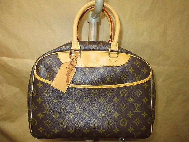 ルイヴィトン 　LOUIS VUITTON　ドーヴィル　VI0928 　 モノグラム ハンド　バッグ 本物　美品_画像1