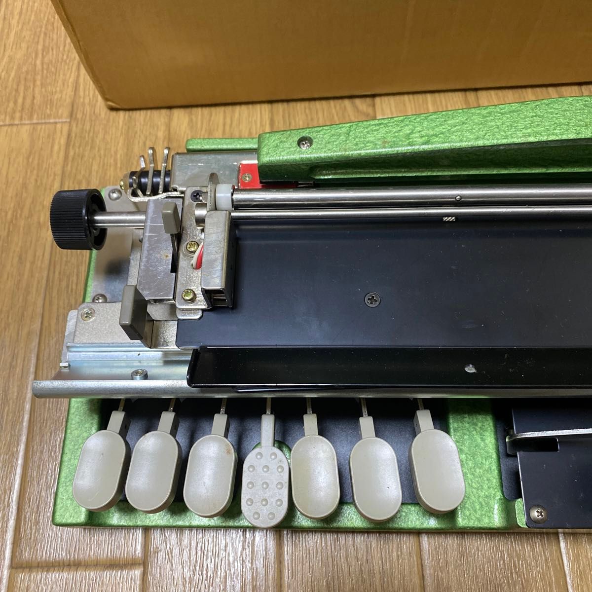日本盲人用具開発センター 点字タイプライター  APOLLO BRAILLER ホッチキス　用紙セット