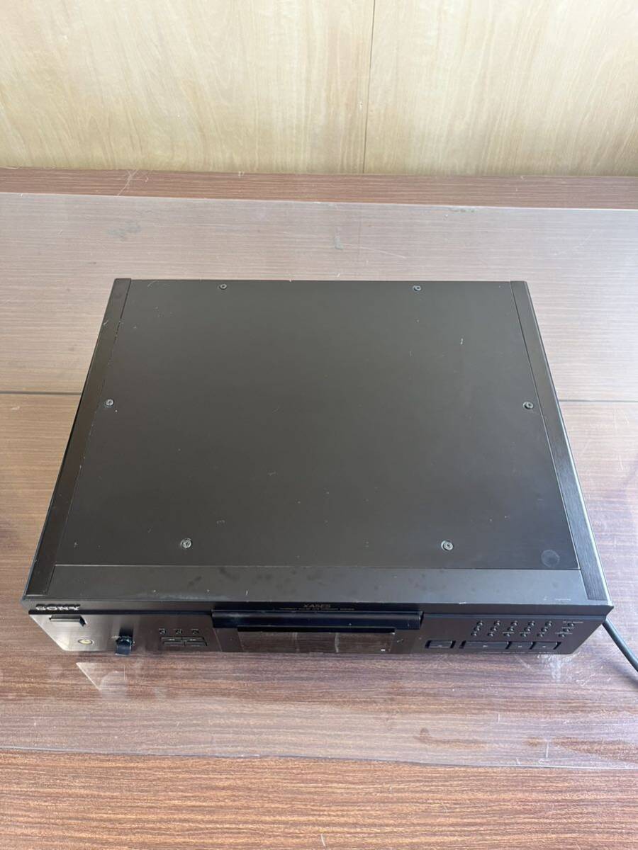 SONY CDP- XASES コンパクトディクスプレーヤー 通電確認済みの画像4