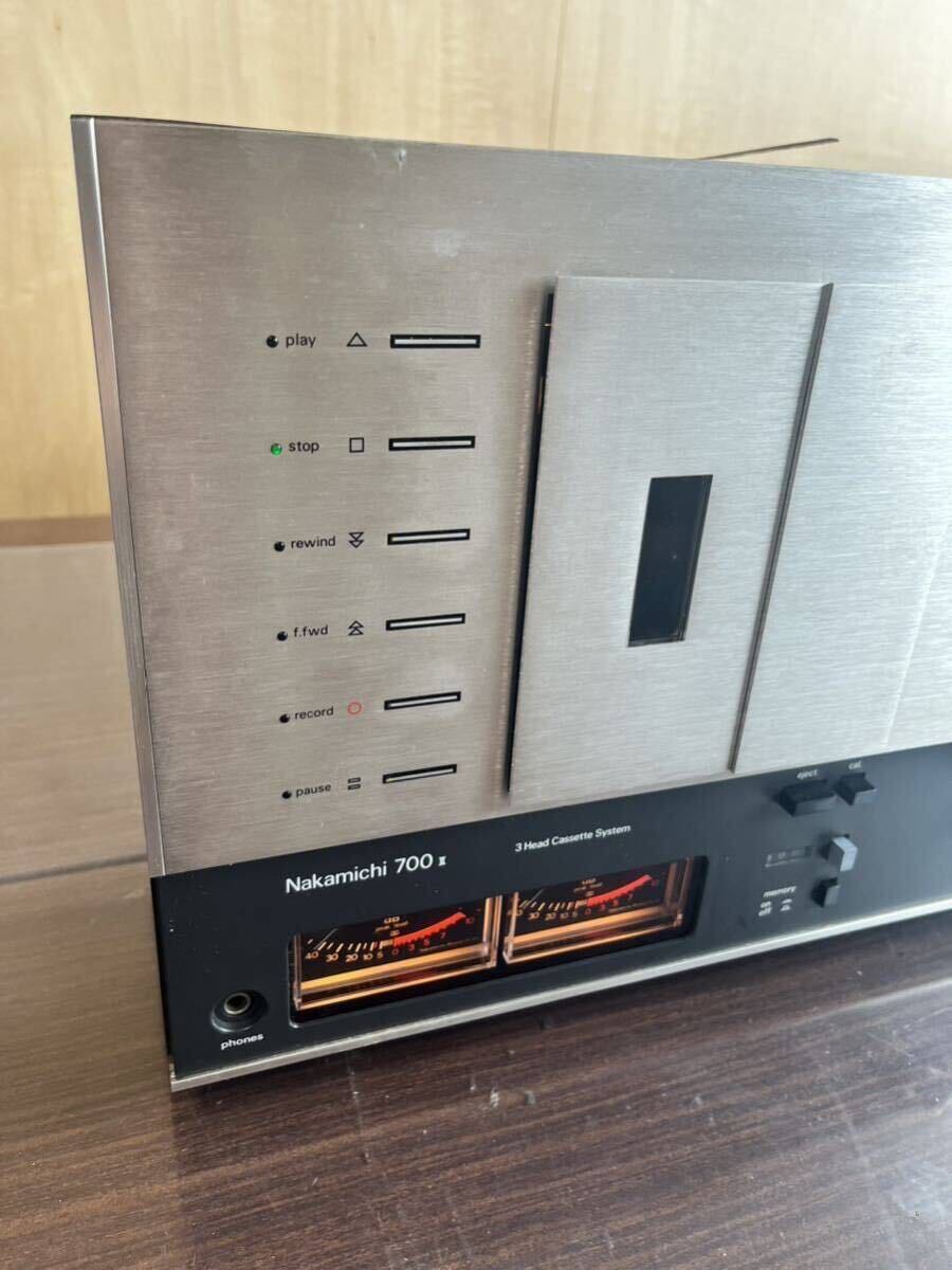 Nakamichi 700 3 Head Cassette System 通電確認済み_画像2