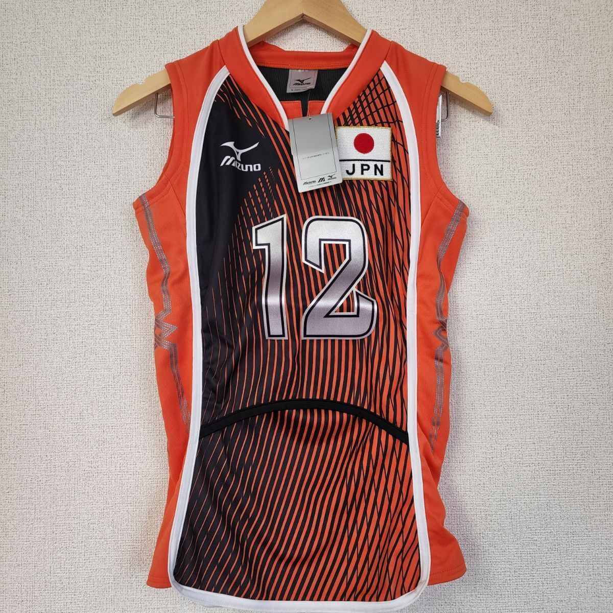 未使用品 全日本女子バレー 日本代表 木村沙織選手 仕様 12番 未使用品 全日本女子バレー 日本代表 木村沙織選手 仕様 12番