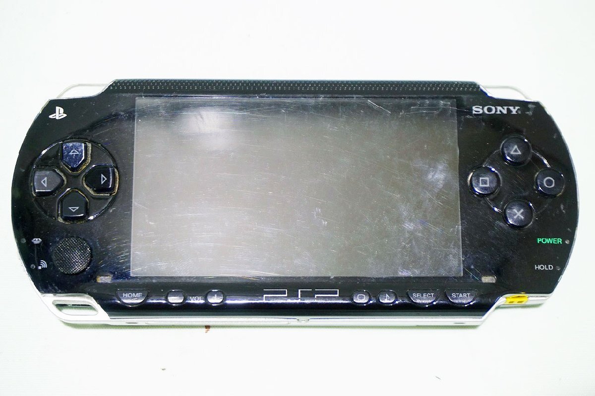 【質Banana】中古・動作品!!! SONY/ソニー ポータブルゲーム機 PSP1000 ブラック 通電・簡易動作確認済み♪.。.:*・゜③の画像2