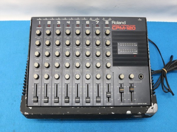 piedestal Næste Åh gud Roland CPM-120 Powered mixer Junk *64: Real Yahoo auction salling
