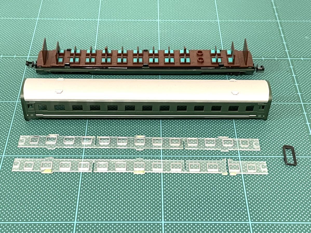 MICROACE 【ジャンク・バラシ品】南満州鉄道 あじあ号 三等車 ハ8 1002（A8402 満鉄パシナ981・あじあ号8両セット）の画像9