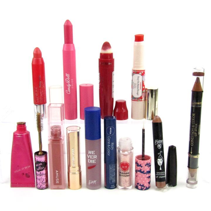  Lancome Shiseido etovos other lip color lipstick etc. cosme large amount set Junk with special circumstances together including in a package un- possible TA
