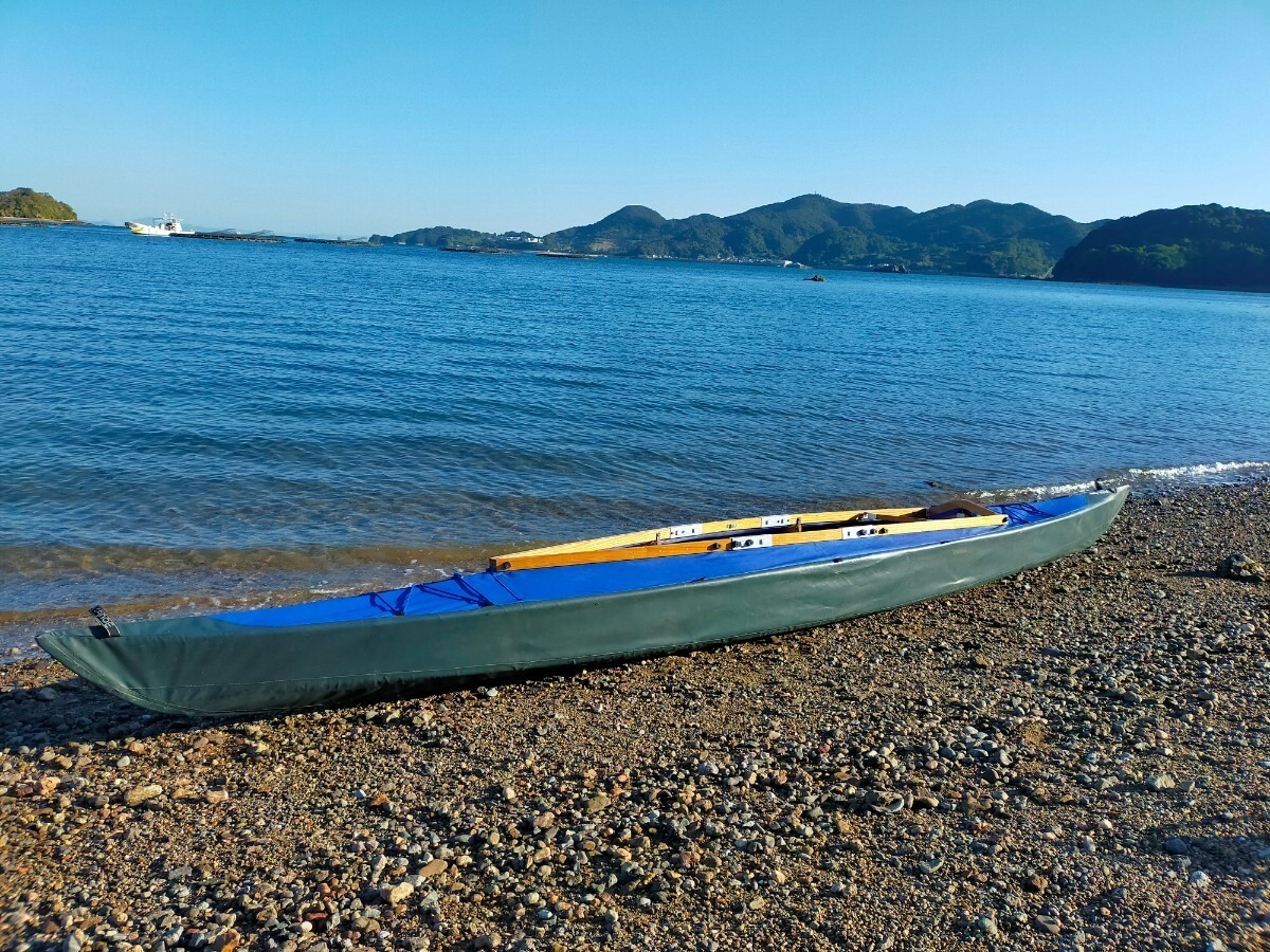 フジタカヌー(FUJITA CANOE) フォールディングカヤック 折りたたみ カヌー カヤック ファルトボート 送料込の画像2