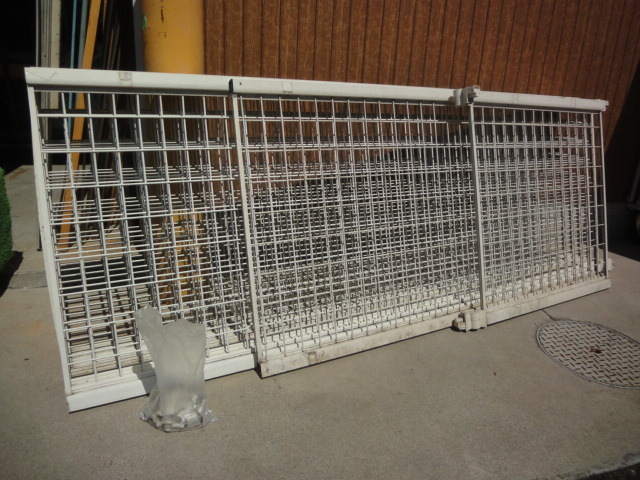 T-468 YKK with translation used fence together 8 sheets aluminium mesh fence H800 for body only fence DIY reform repair 