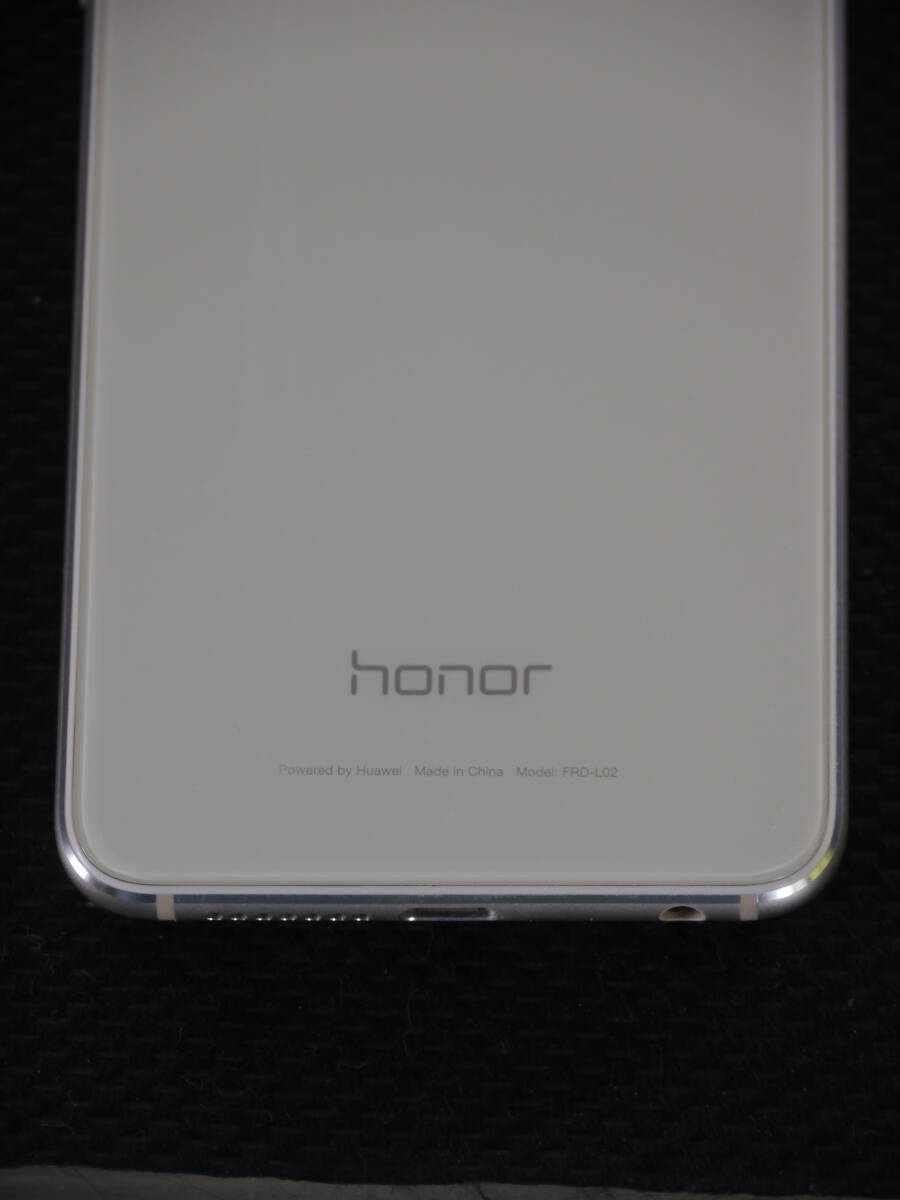 HUAWEI　honor 8　FRD-L02　Pearl White パールホワイト　5.2inch FHD　SIMフリー　スマートフォン　動作確認済