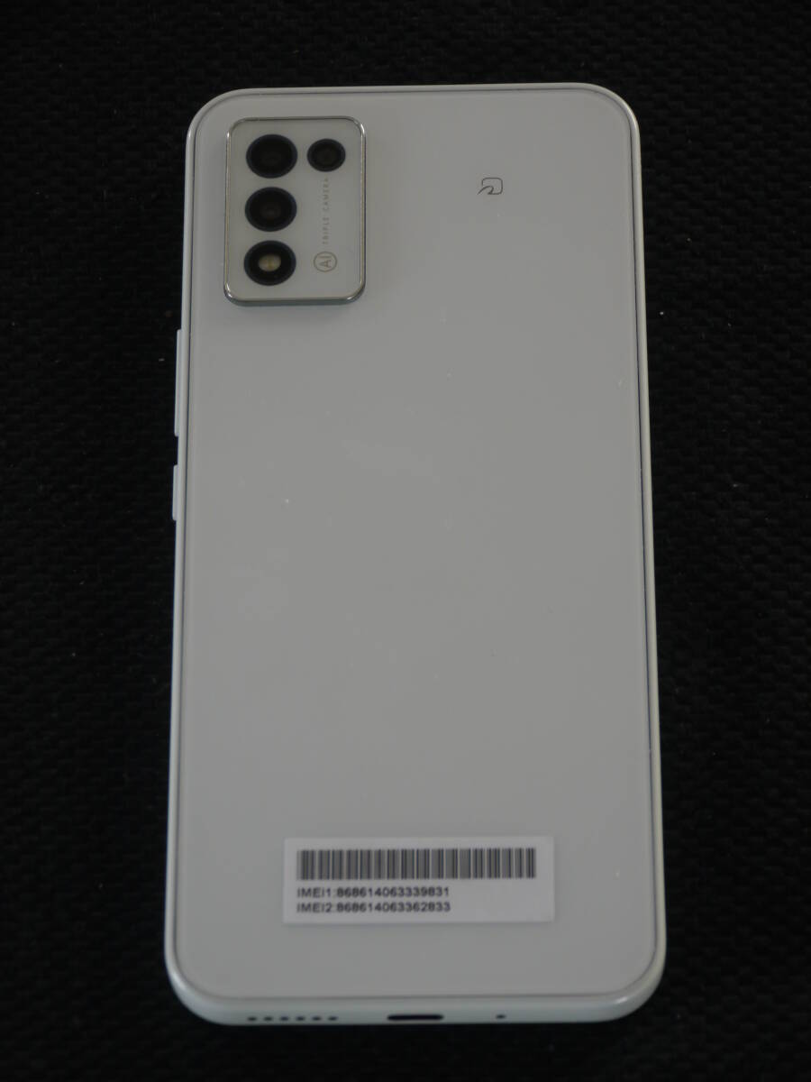 Y!mobile ZTE Libelo 5G Ⅲ A202ZT White ホワイト 6.67inch FHD+ 有機EL SIMフリー スマートフォン 動作確認済の画像3