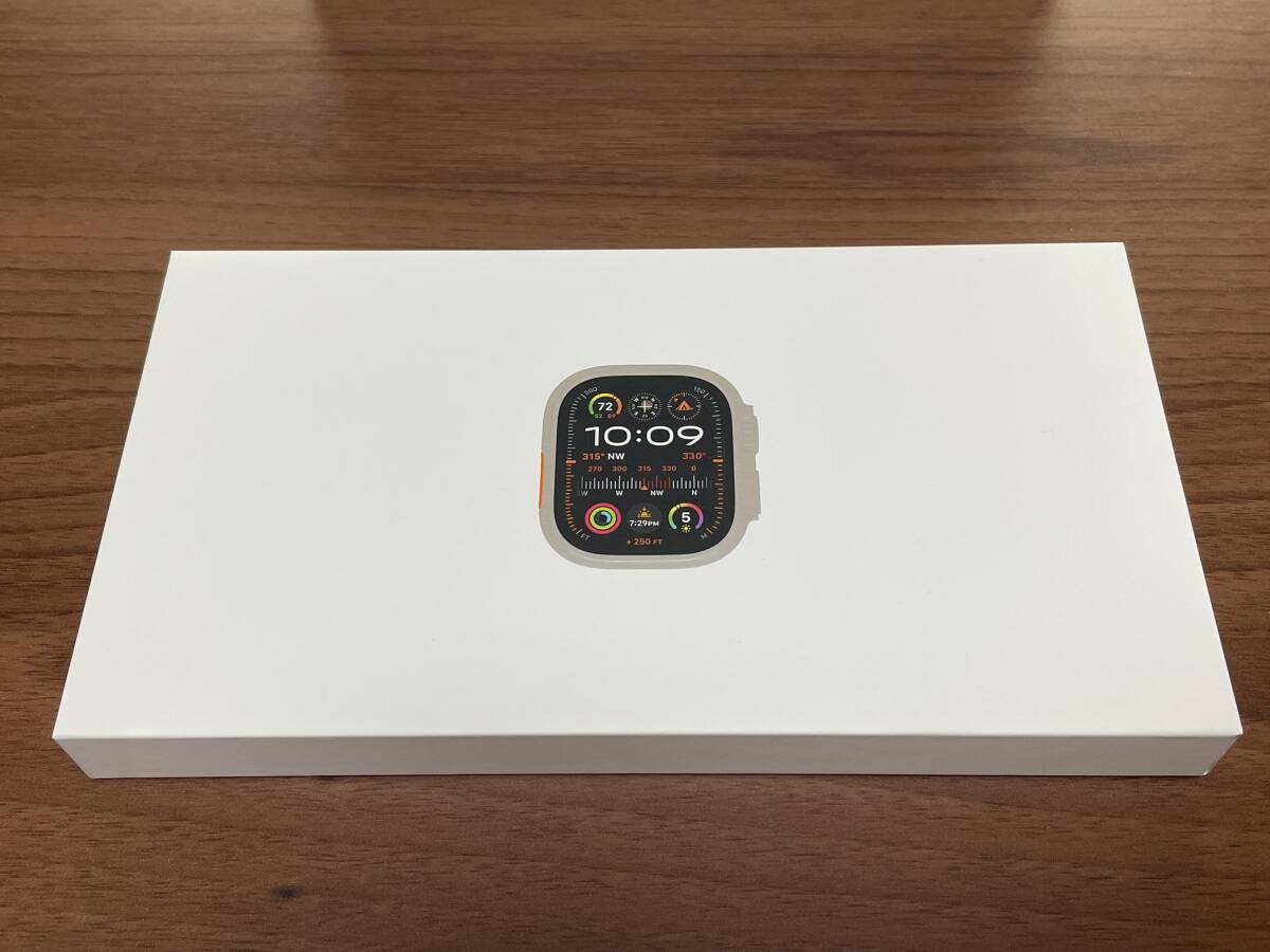  Apple Watch Ultra 2（GPS + Cellularモデル） MREY3J/A 49mmチタニウムケース/オリーブアルパインループ M 未開封未使用品の画像5