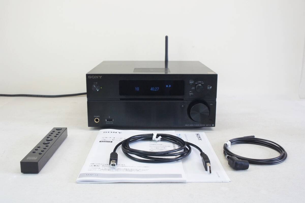 SONY MAP-S1 ハイレゾ対応 Bluetooth/ネットワーク機能装備 マルチメディアプレーヤー _画像1