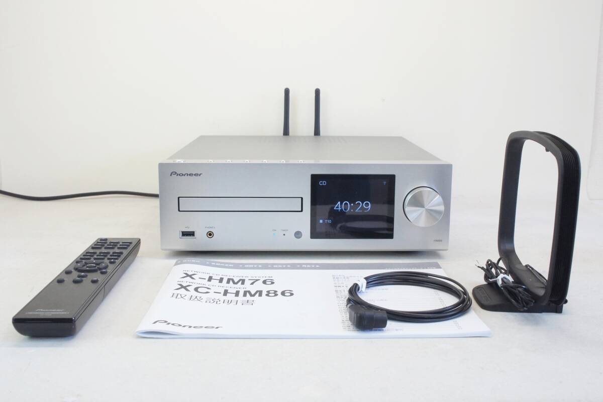 Pioneer XC-HM86 ハイレゾ対応 Bluetooth/ネットワーク機能装備 CDレシーバー_画像1