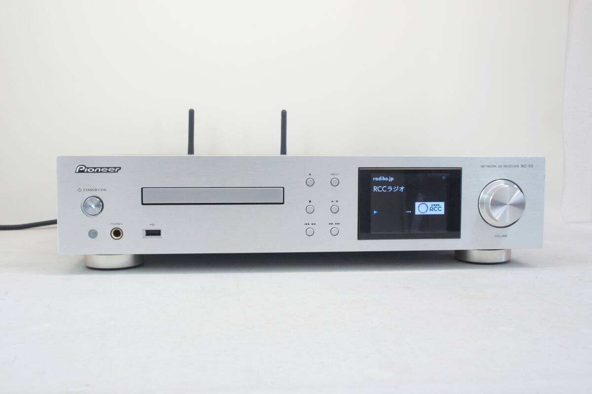 Pioneer NC-50 ハイレゾ対応 Bluetooth機能装備 ネットワークCDレシーバー