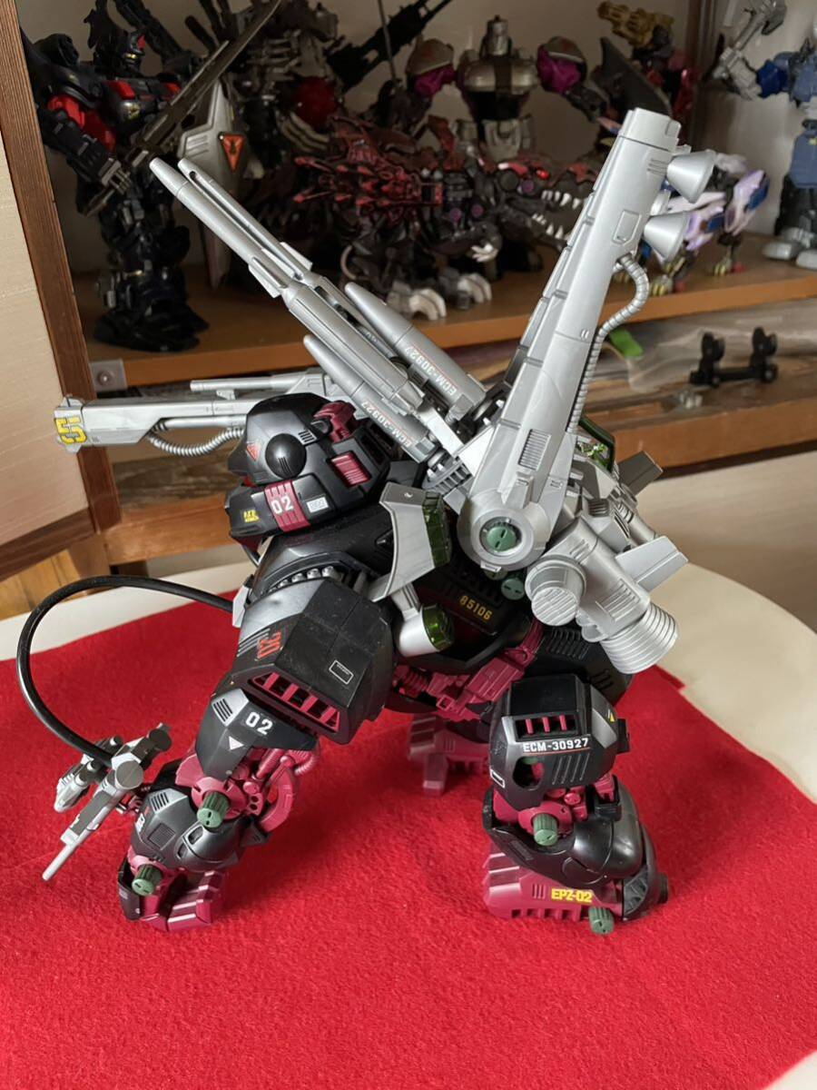 TOMYメカ生体 ZOIDS （旧）アイアンコング 改造強化パーツ仕様（組立現状品）電動可動鳴動／点灯点滅確認済の画像3