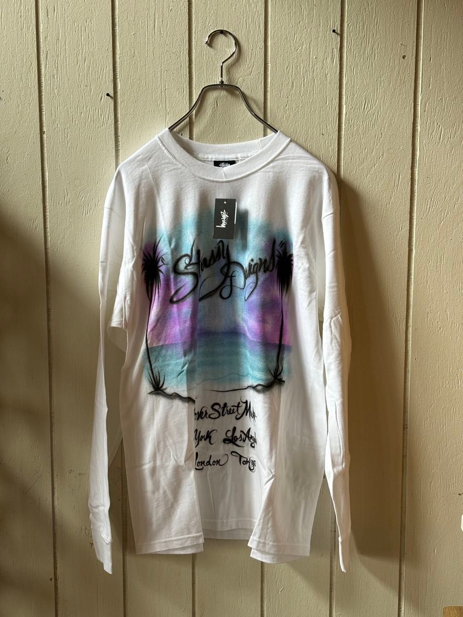 【新品未使用】Stussy×DoverStreetMarket ロンT Mサイズ