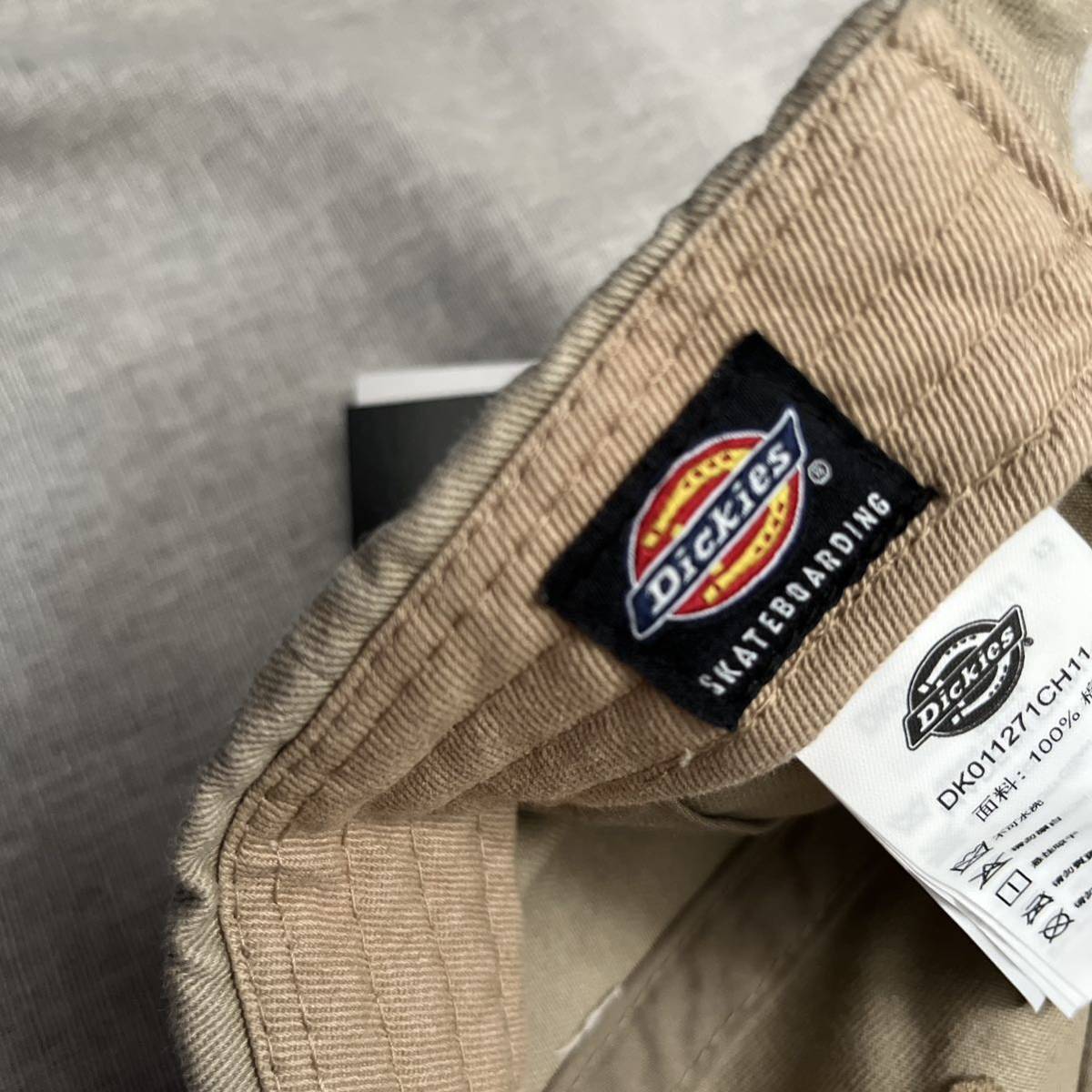 ディッキーズ Dickies ロニー・サンドバル 6パネル キャップ 帽子 サンドベージュの画像8