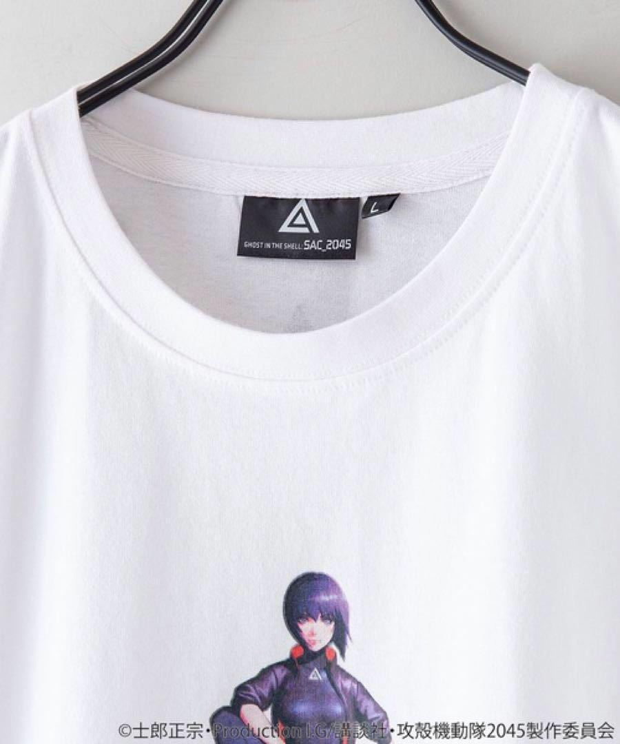 攻殻機動隊 THE GHOST IN THE SHELL Ｔシャツ M ホワイト_画像2