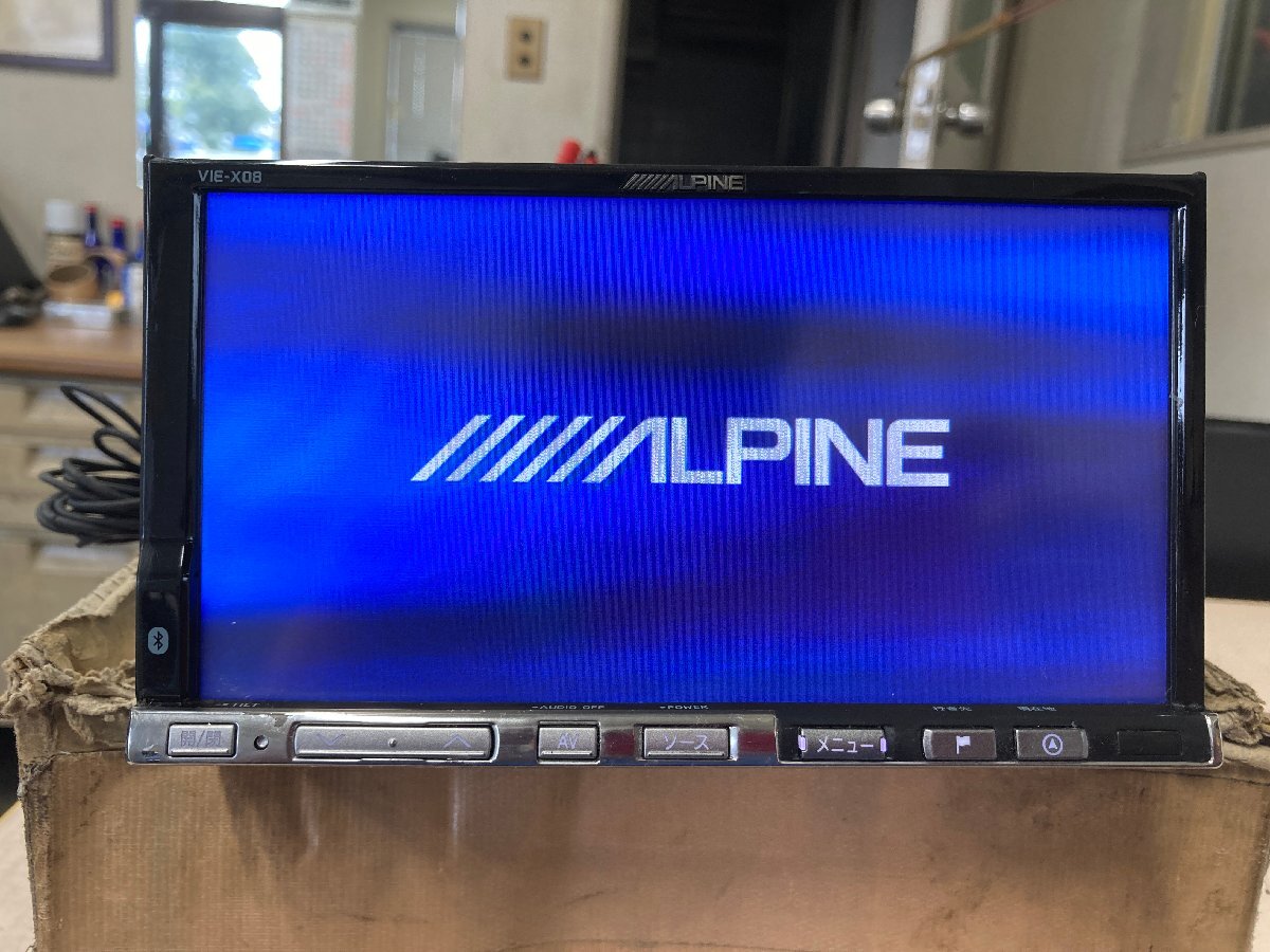  Alpine HDD navi VIE-X08 2014 year map data 