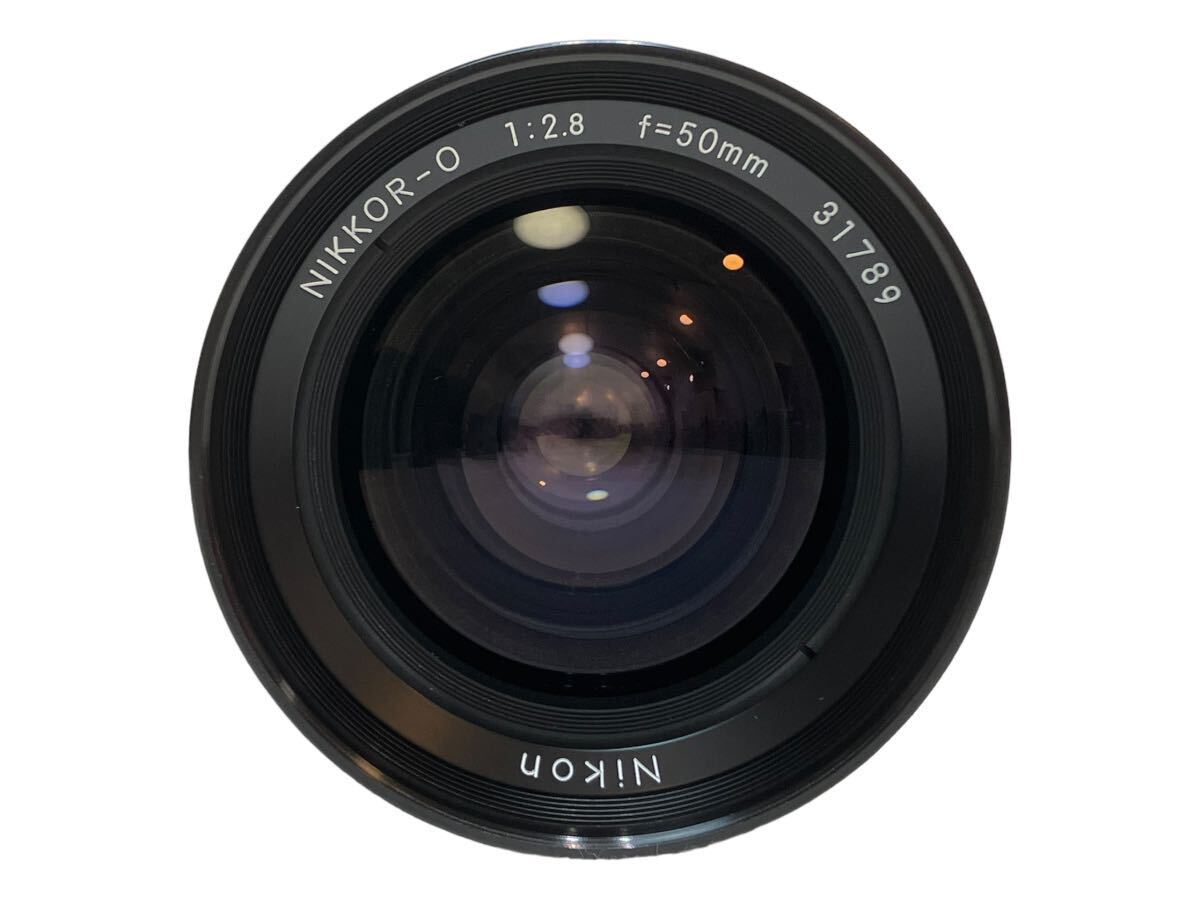 ジャンク 動作未確認 ZENZA BRONICA Nikon NIKKOR-O 1:2.8 f=50mm ゼンザブロニカ ニコン ニッコール レンズ [TK24-0410-5]の画像2