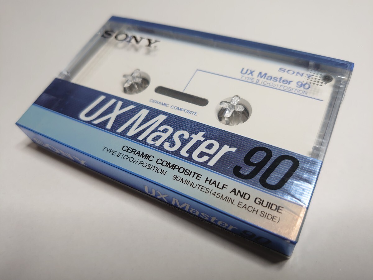【未開封】SONY カセットテープ UXマスター UX MASTER 90 (ソニー ハイポジション TYPEⅡ))_画像1