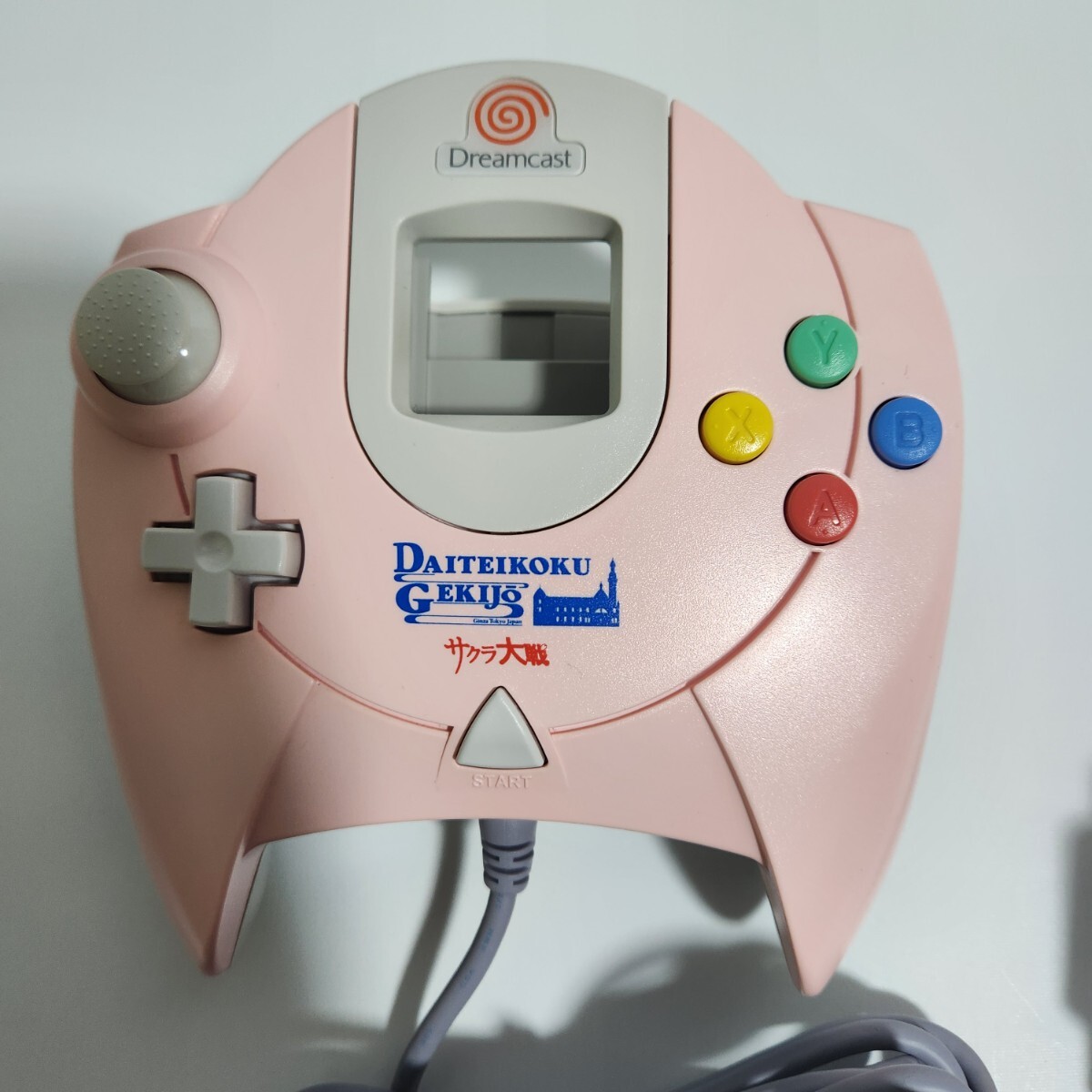 極美品 ドリームキャスト サクラ大戦 Dreamcast 限定版 SEGA セガ ゲーム機 DC ソフトは未開封 動作未確認 現状品 ピンク 本体の画像7