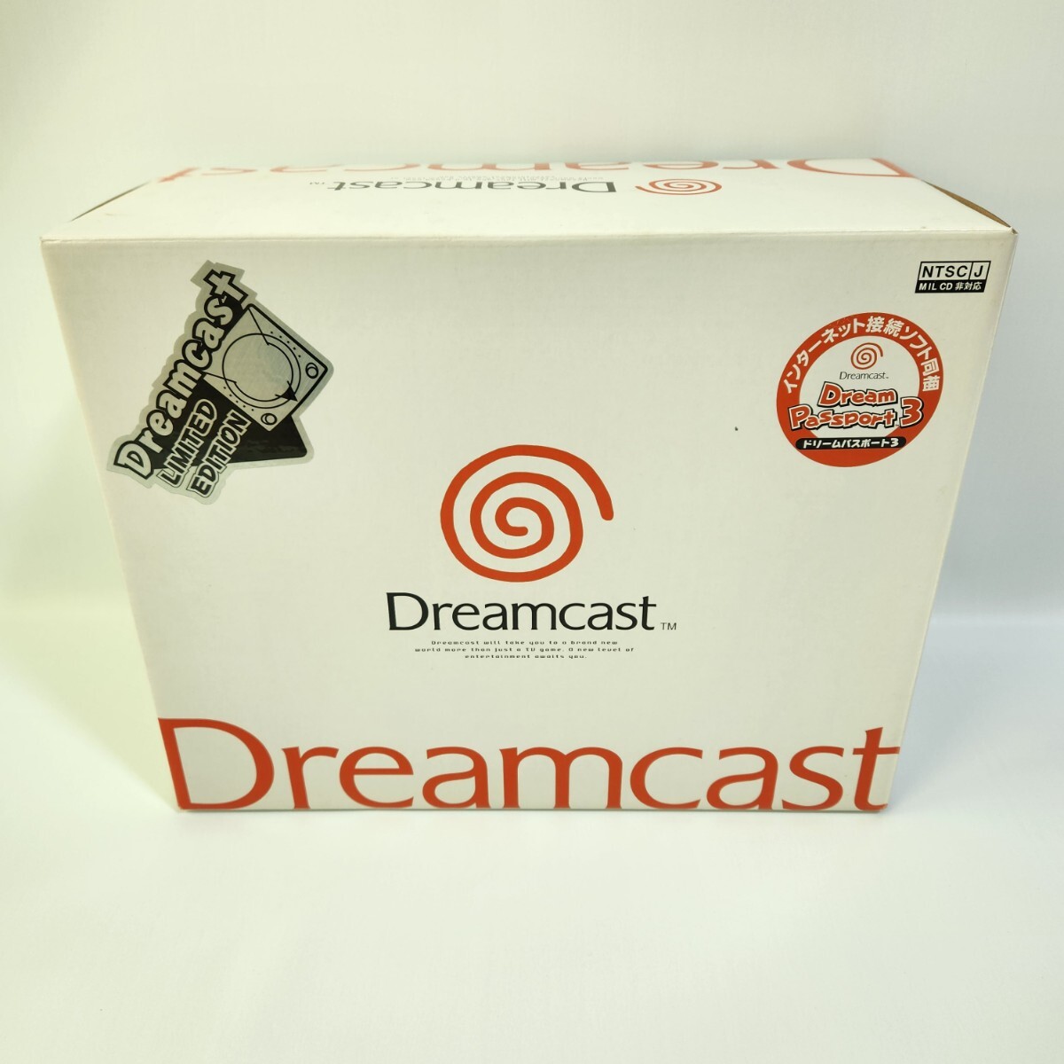 未使用品 SEGA セガ Dream Cast ドリームキャスト本体 LIMITED EDITION シルバーメタリック HKT-3000 メタリックシルバー K1553