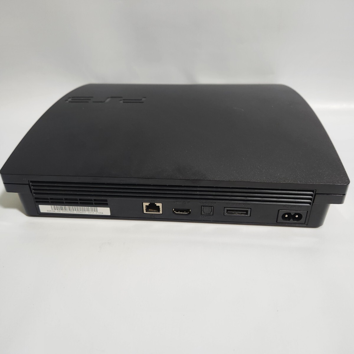 ソニー SONY PS3 本体 CECH-2100A チャコールブラック ブラック PlayStation プレイステーション コントローラーの画像5
