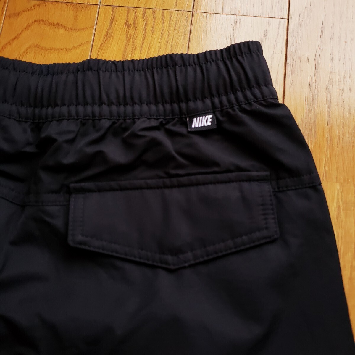 【新品】NIKE Lサイズ カーゴパンツ ブラック 5ポケット フューチュラ ロゴ コットン ナイロンパンツ _画像7