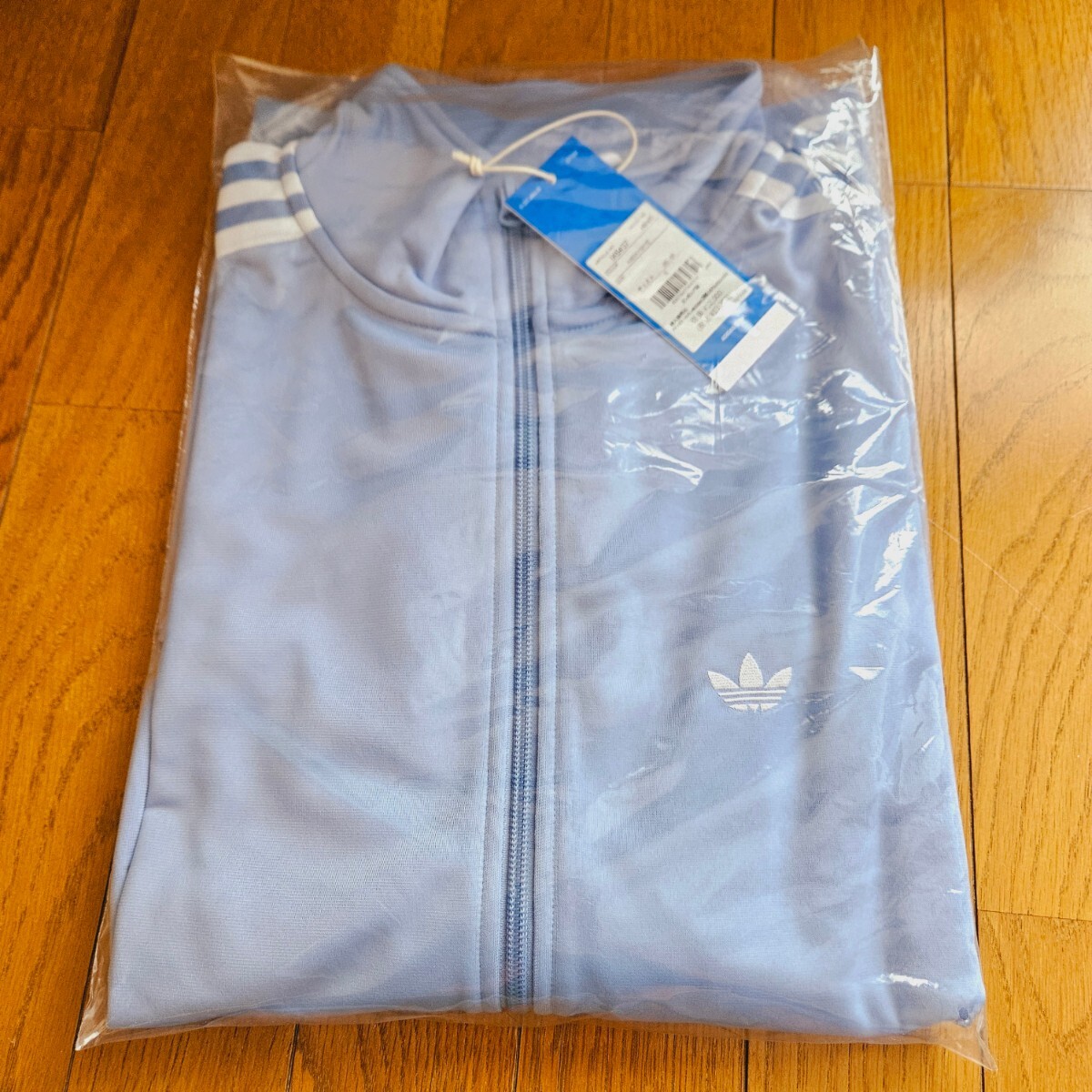 【新品】adidas Originals ベッケンバウアー トラックジャケット Sサイズ SNIDEL スナイデルジャージ IX6437 ブルー系 水色 BB TRACKTOP