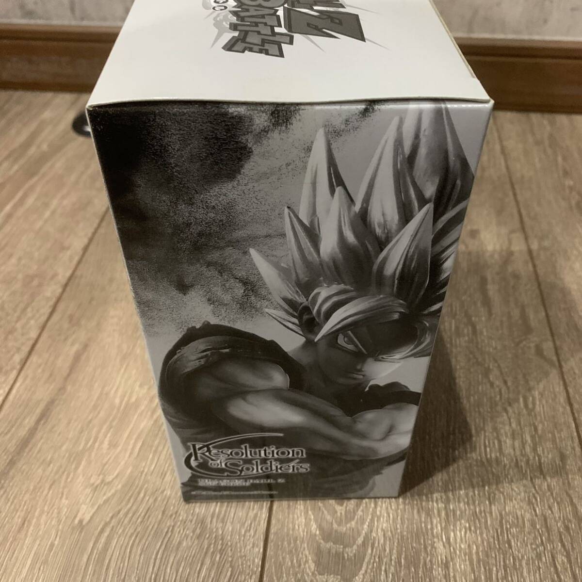 未開封品 バンプレスト ドラゴンボールZ Resolution of Soldiers vol.1 ドラゴンボールZ ドッカンバトル コラボver. 孫悟空 当選通知付きの画像3