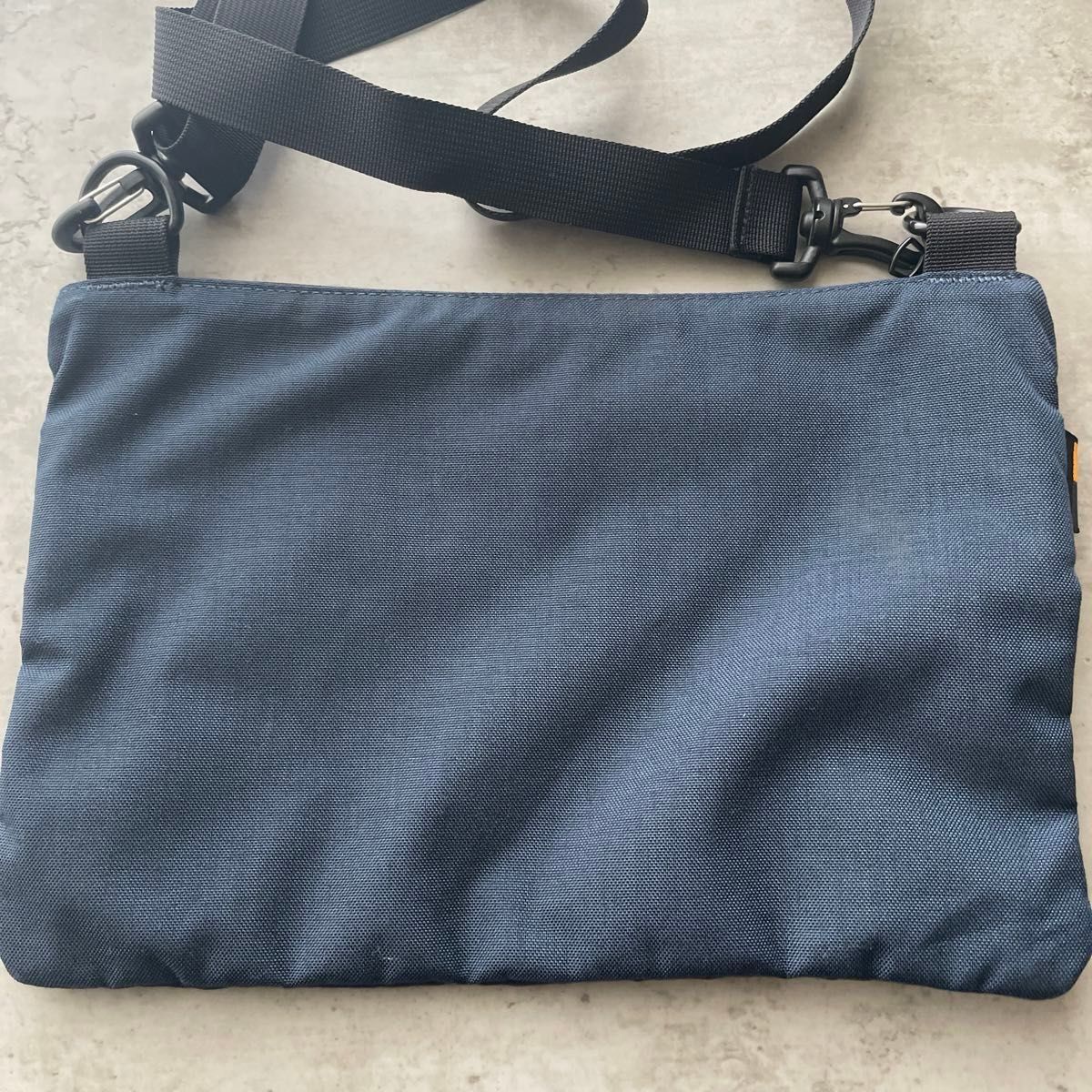 ケルティ ショルダーバッグ VINTAGE FLAT POUCH SM ネイビー KELTY