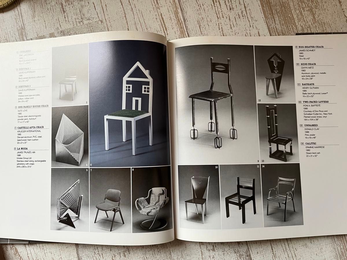 中古 本 397CHAIRS 椅子 世界 397種類の椅子 デザイン 洋書 写真集 カラー 白黒 397 イス いす 種類 写真