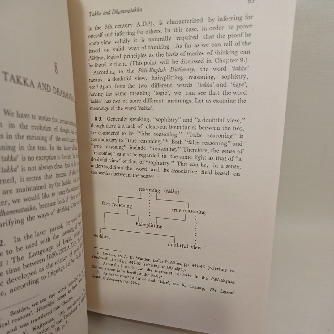 仏教書洋書　ニカーヤ朝とアビダルマにおける哲学と発展「Philosophy and its development in the Nikyas and Abhidhamma」」 渡邊 文麿 _画像3