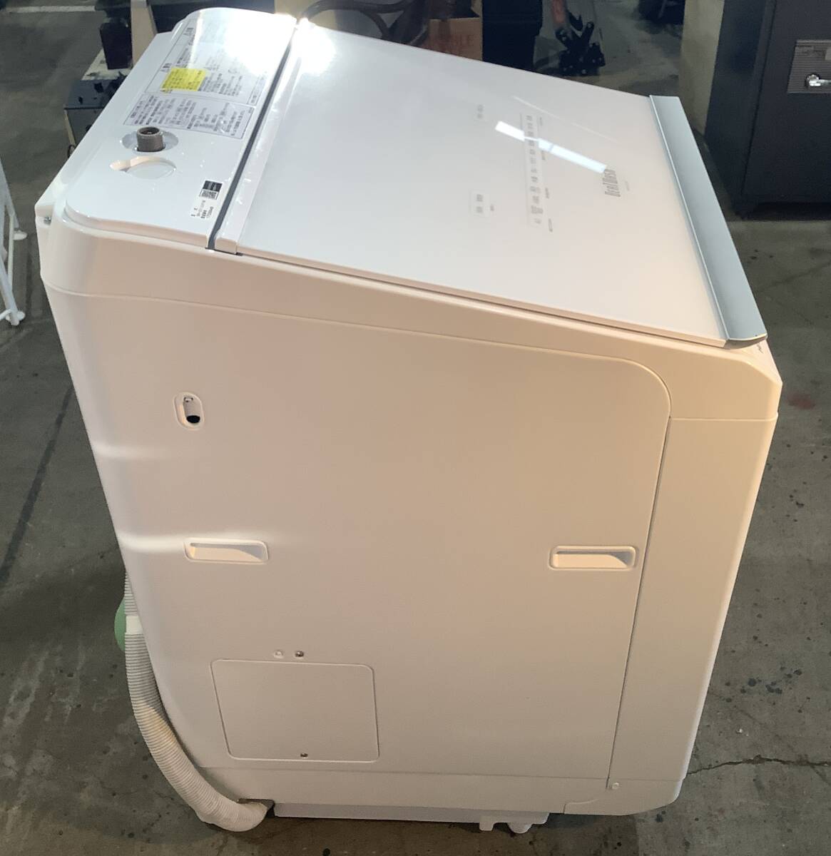 M404【中古・現状品】HITACHI 日立 全自動洗濯乾燥機 ビートウォッシュ BW-DX120F 12㎏ 2021年製 動作確認済みの画像7