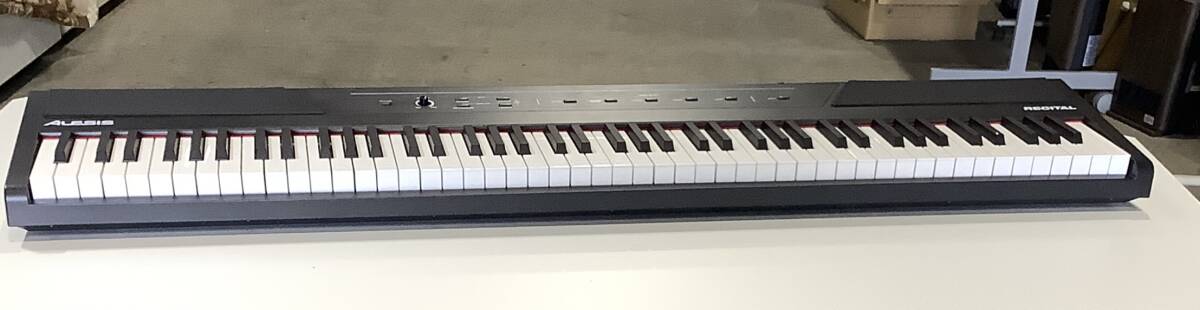M441[ не использовался ]ALESIS 88 ключ электронное пианино полный размер * semi вес клавиатура RECITAL
