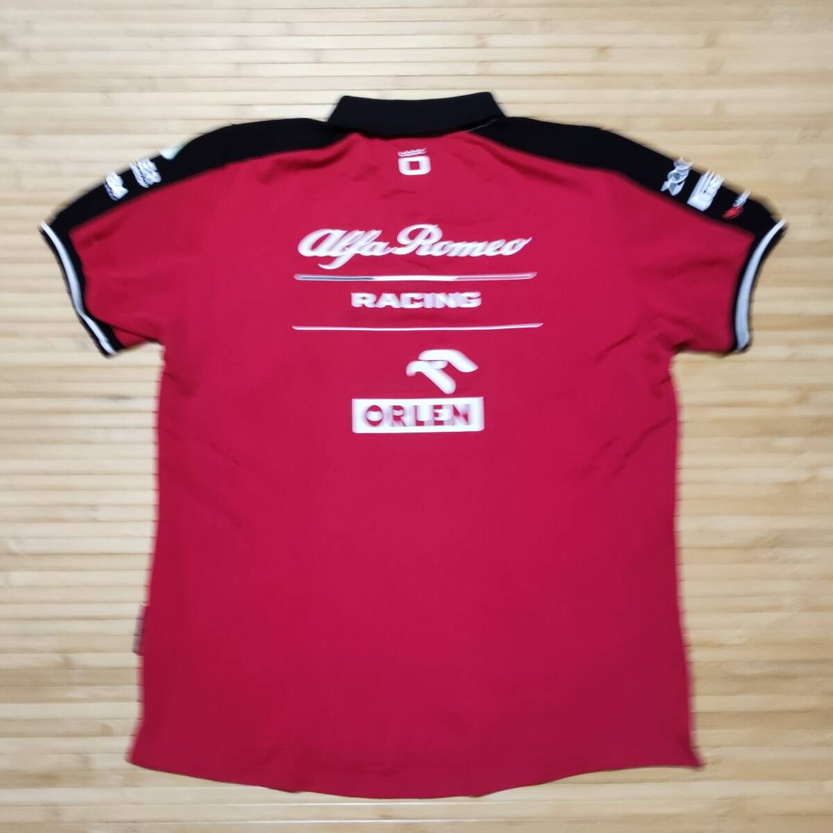  Alpha Romeo racing ole n team polo-shirt 2021(L size )