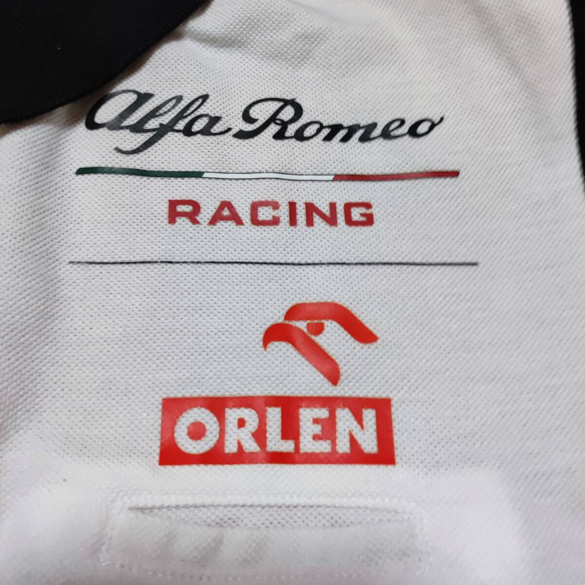  Alpha Romeo racing ole n team polo-shirt 2021(L size )