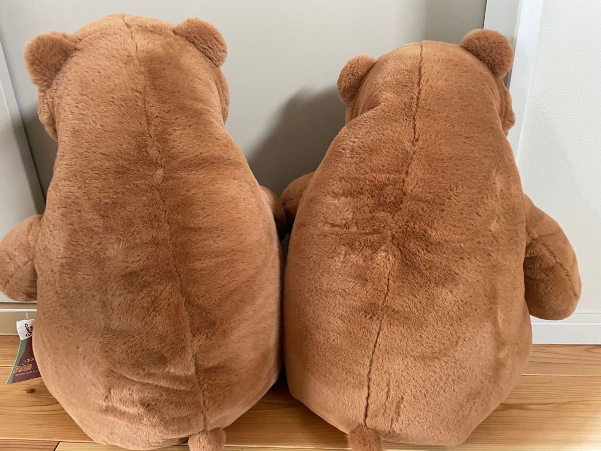 ふわふわ GIGAクマさん BIGぬいぐるみ くまぬいぐるみ 2点セット ふわふわ GIGAクマさん BIGぬいぐるみ くまぬいぐるみ 2点セット