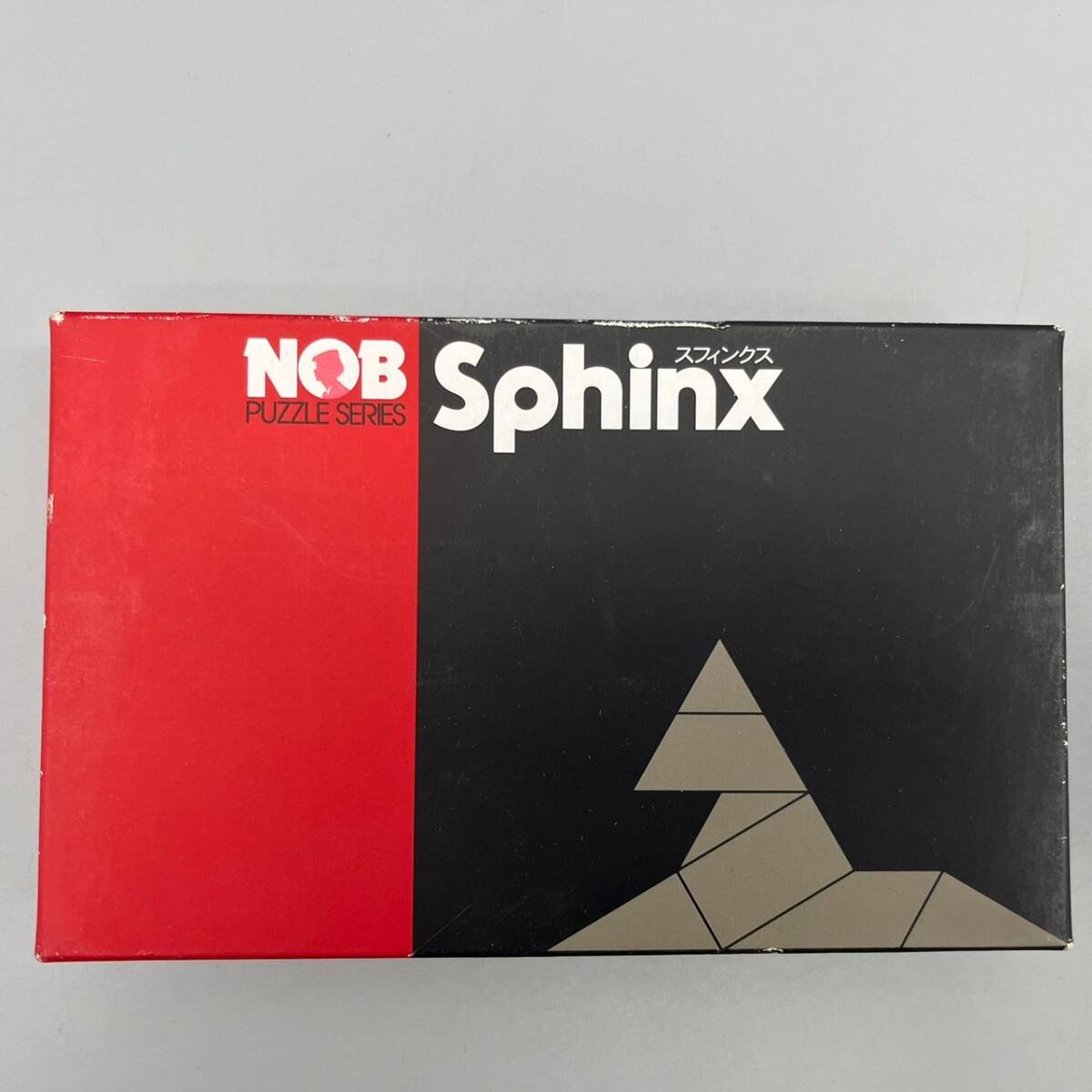 NOB PUZZLE Sphinx パズル スフィンクス 木製 脳トレ 知育玩具 1998_画像1