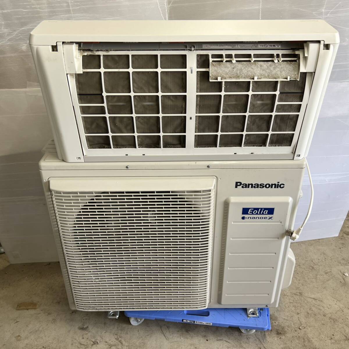 Yahoo!オークション - Panasonic ルームエアコン 室外機.室内機 Yahoo!オークション - Panasonic ルームエアコン 室外機.室内機
