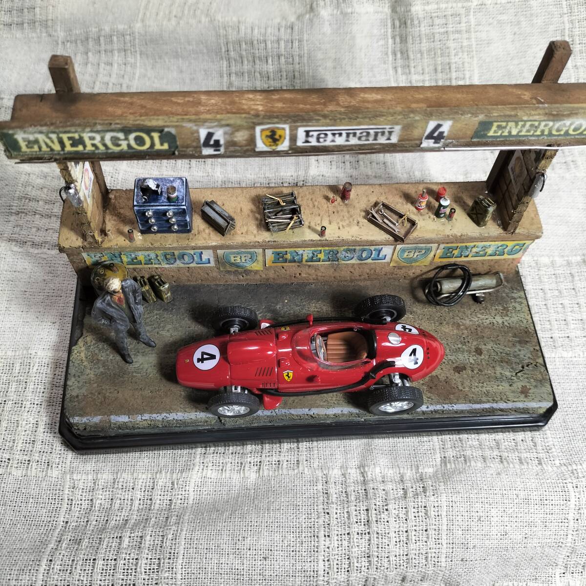 * geo лама *F1 история * retro * старый машина * Showa 1/43 Ferrari F246