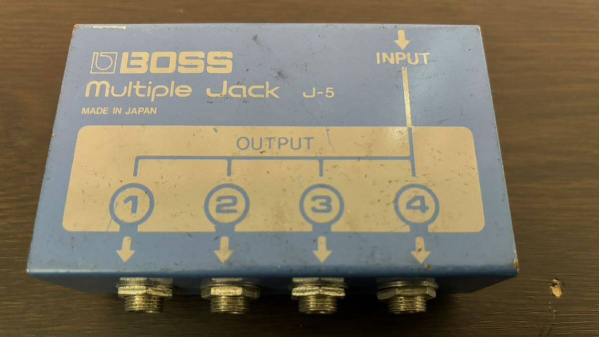 BOSS Mutiple Jack J-5 中古　現状品　②_画像1