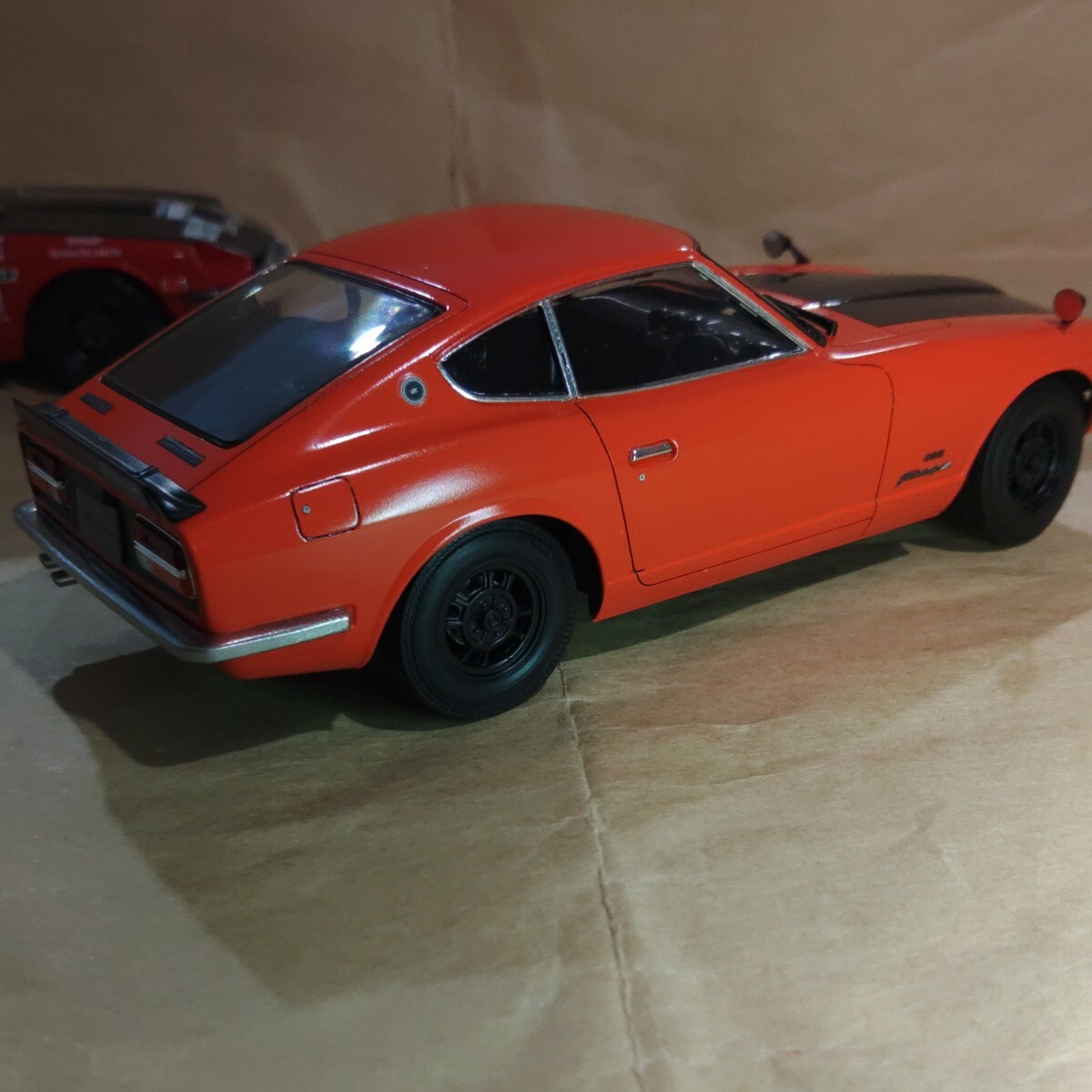 ハセガワ 1/24 日産 フェアレディ Z432R ダットサン 240Z 完成品 2台セット ラリーカー DATSUN 旧車の画像7