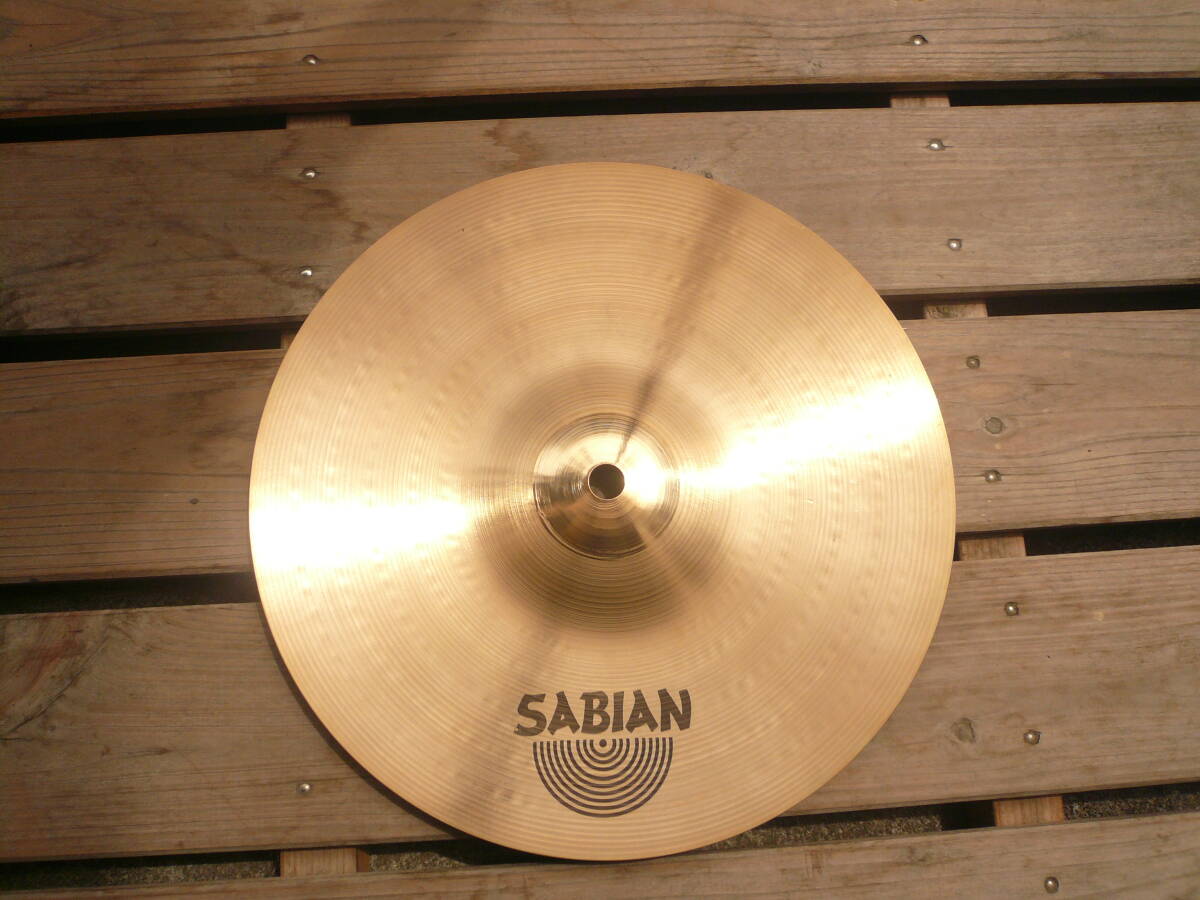 SABIAN　セイビアン　AAチャイナスプラッシュ10インチ・AAシンクラッシュ16インチ セット　China Splash　10”　 Thin Crash　16”_画像3