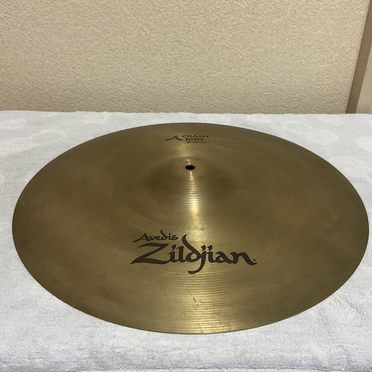 《シンバルS Zildjian midium thin crash18& Avedis Zildjian crash ride 18／現状品(中古)》の画像7