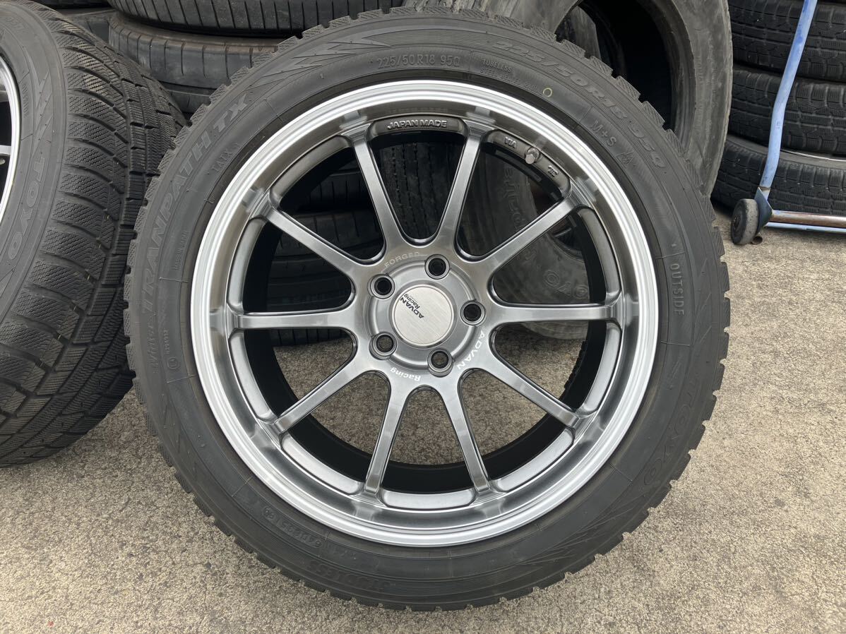 ADVAN アドバンレーシング RS-DF 18インチ 8.5j +45 pcd114.3 5穴の画像2