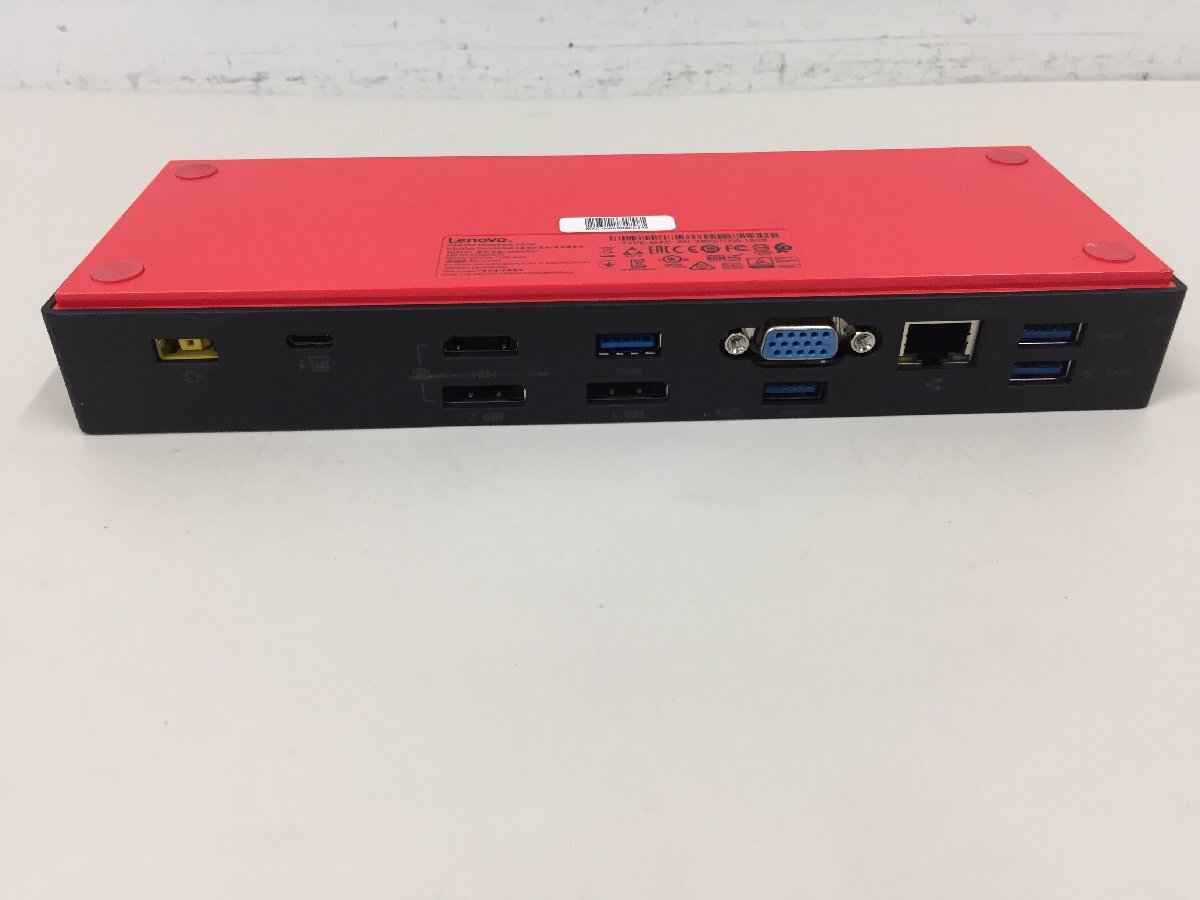 Lenovo レノボ ドッキングステーション Thunderbolt 3 Dock DBB9003L1(管２FW）の画像7